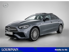 Mercedes-Benz C-klasse - 300 e Business Solution AMG | Trekhaak | Nightpakket | Parkeerpakket met achteruitrijcamer