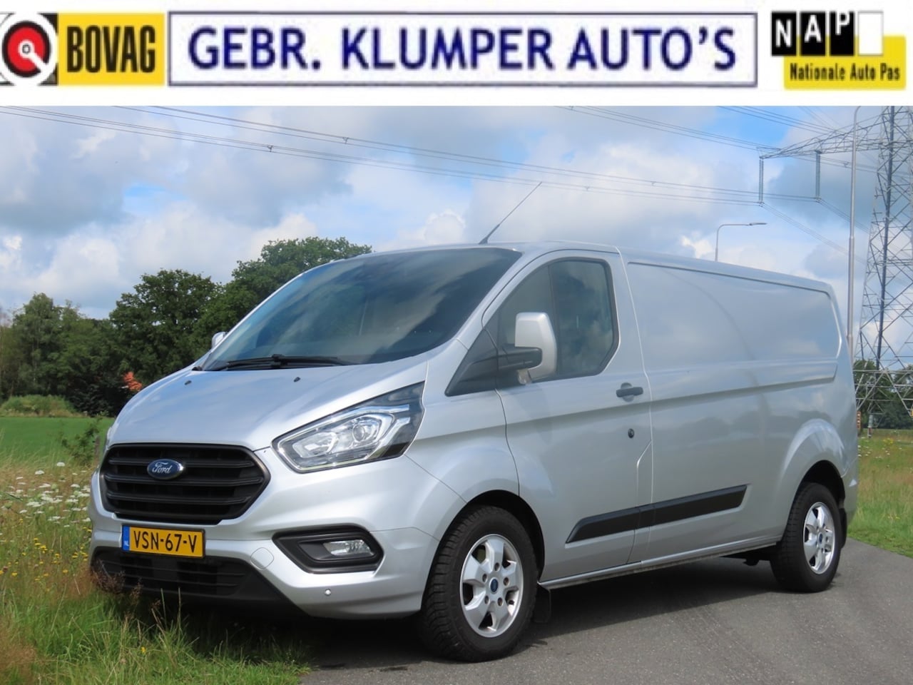 Ford Transit Custom - 340 2.0 TDCI L2H1 Limited Navi, Camera, Cruise, ECC, PDC, LED, Haak - AutoWereld.nl