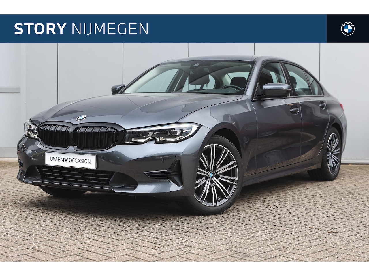BMW 3-serie - 320i Sedan Automaat / Comfort Access / Stoelverwarming / LED / Cruise Control / Live Cockp - AutoWereld.nl