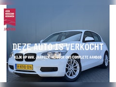 BMW 1-serie - BWJ 2014 102PK 114i EDE Corporate Lease Edition / AIRCO / STOELVERWARMING / LMV 16 INCH /