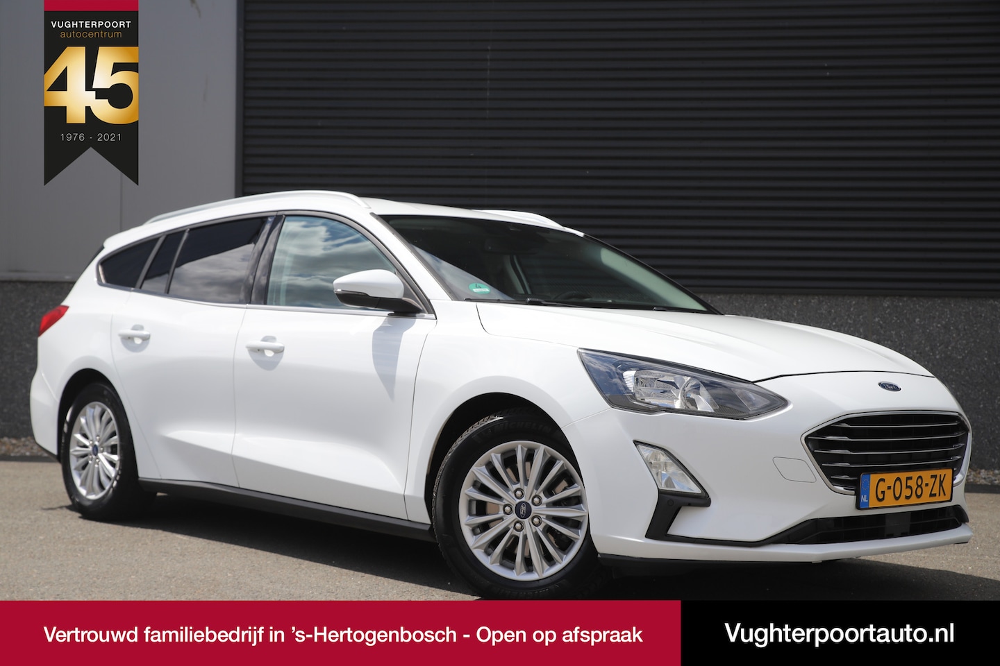 Ford Focus Wagon - 1.5 tdci 120pk EcoBlue/Titanium/Automaat/Carplay/led/1:25 - AutoWereld.nl
