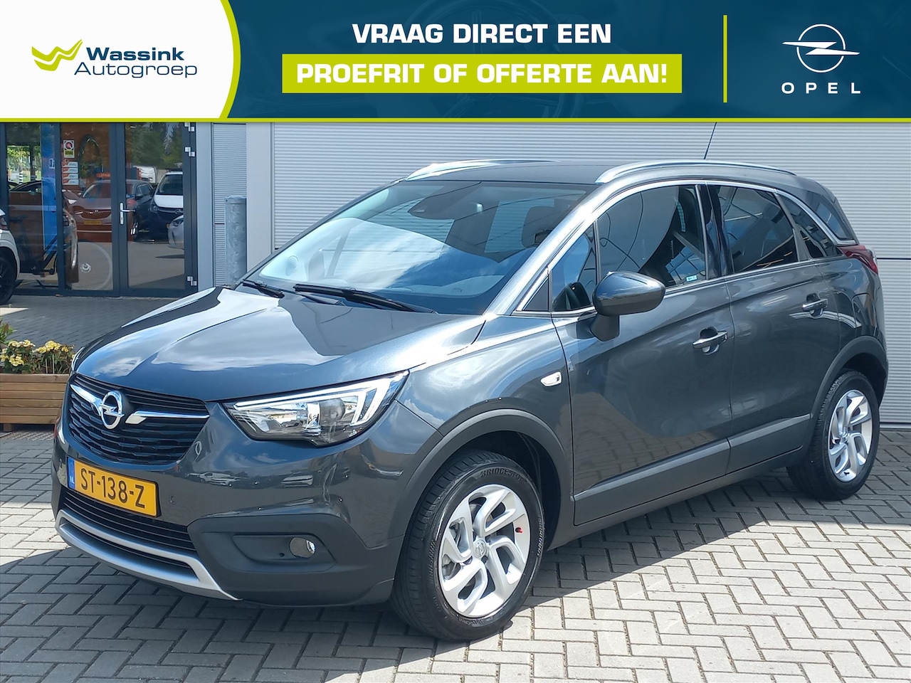 Opel Crossland X - 1.2T 110pk Innovation Automaat | Climate control | Navigatie | AGR-stoelen | Lm velgen | C - AutoWereld.nl