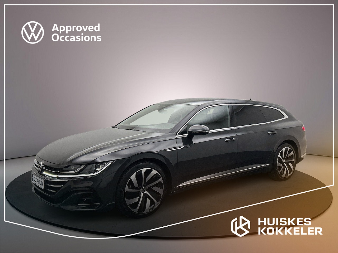 Volkswagen Arteon Shooting Brake - R-Line Business+ 2.0 TSI 190pk DSG Automaat Adaptive cruise control, Elektrische achterkle - AutoWereld.nl