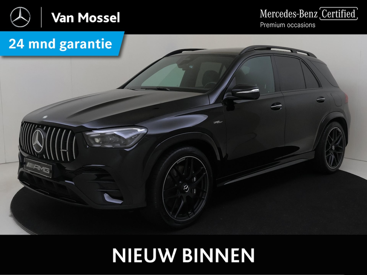 Mercedes-Benz GLE-Klasse - AMG 53 Hybrid 4MATIC+ Panorama Dak / Burmester / Memory Seats / 360 Camera / Elektr. Trekh - AutoWereld.nl