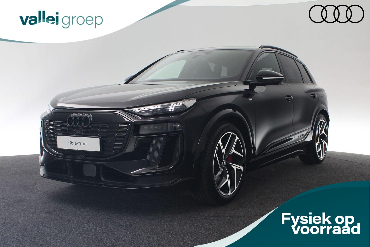 Audi Q6 e-tron - 252 PK S edition | Tech pro | Trekhaak, mechanisch draaibaar | S line zwart leder-kunstled - AutoWereld.nl