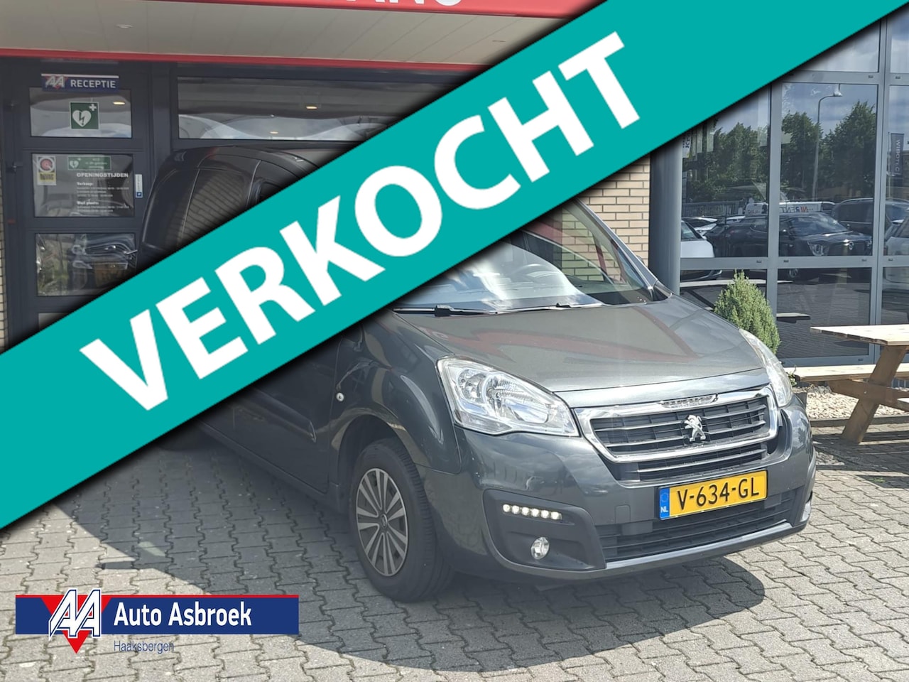 Peugeot Partner - 120 1.6 BlueHDi 75 L1 Première Dubbele Schuifdeur/Cruise Control/Achteruitrijcamera - AutoWereld.nl