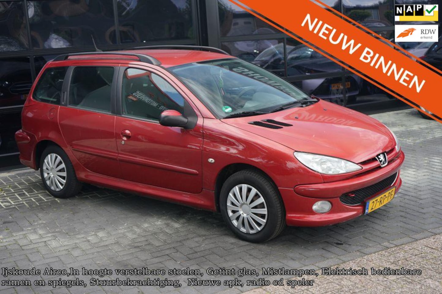 Peugeot 206 - 1.4 Air-line 2 1.4 Air-line 2, Airco, Elek pakket, - AutoWereld.nl