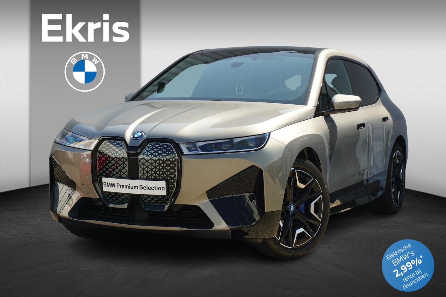 BMW iX - xDrive40 Sport Pakket | Luchtvering / Soft-Close / Panoramadak / Comfort Stoelen / Head-up - AutoWereld.nl