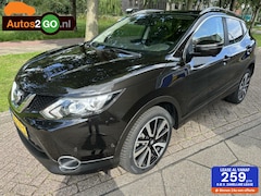 Nissan Qashqai - 1.2 Tekna 17" I Navi I 360 camera I Cruise controle I Leder I Pan dak I rijklaar I