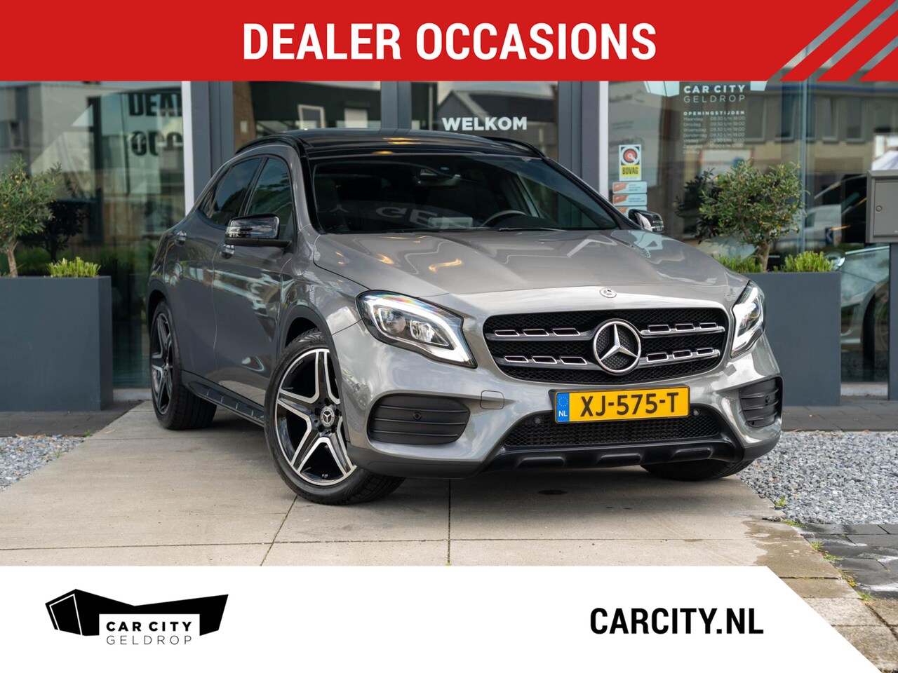 Mercedes-Benz GLA-Klasse - 200 Premium Plus AMG Line / Carplay / Pano / Trekhaak / Keyless / El. Achterklep / 19" - AutoWereld.nl