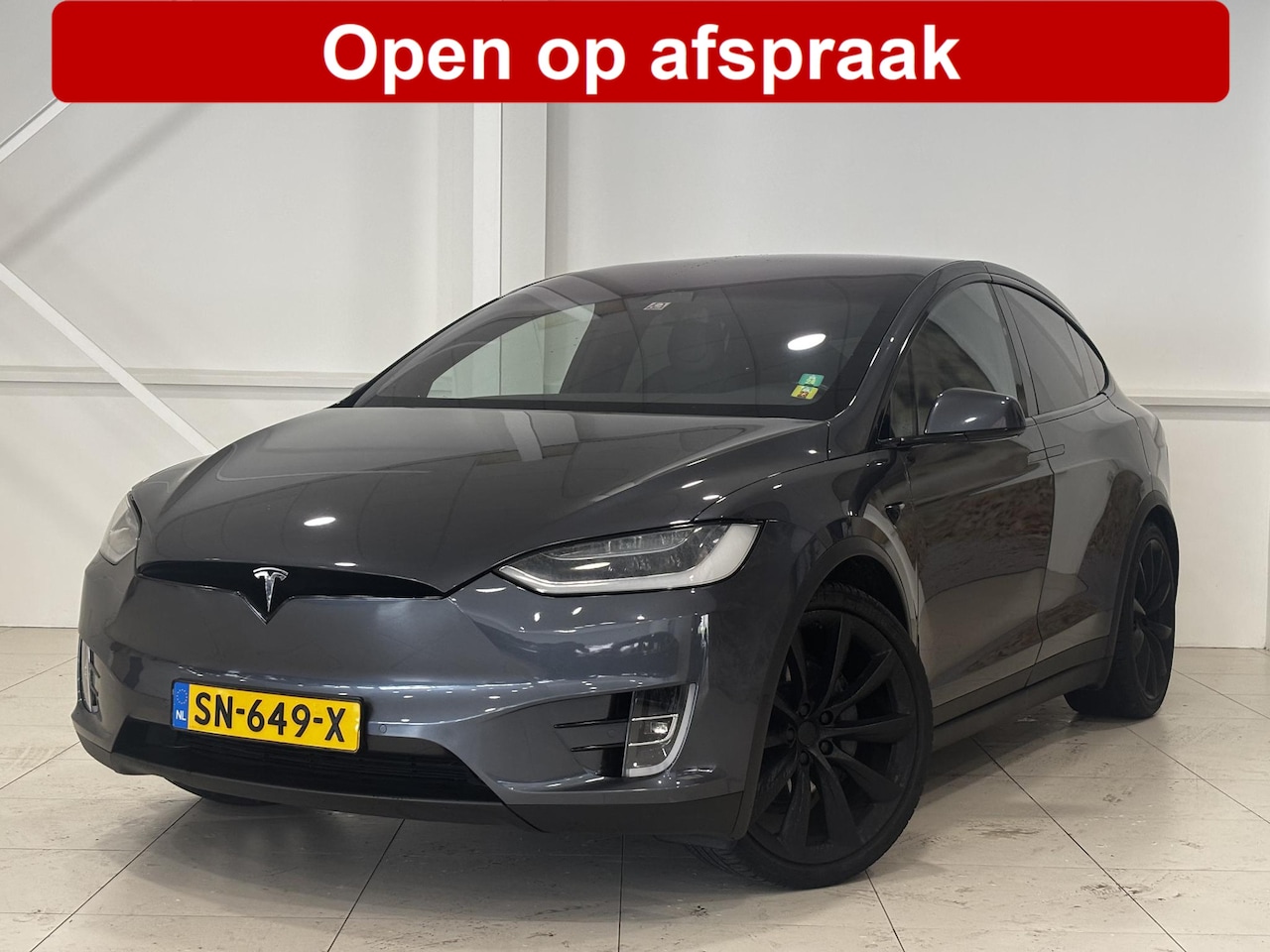 Tesla Model X - 100D 5P | Autopilot | 22inch Lichtmetaal | Trekhaak | SOH 87% - AutoWereld.nl