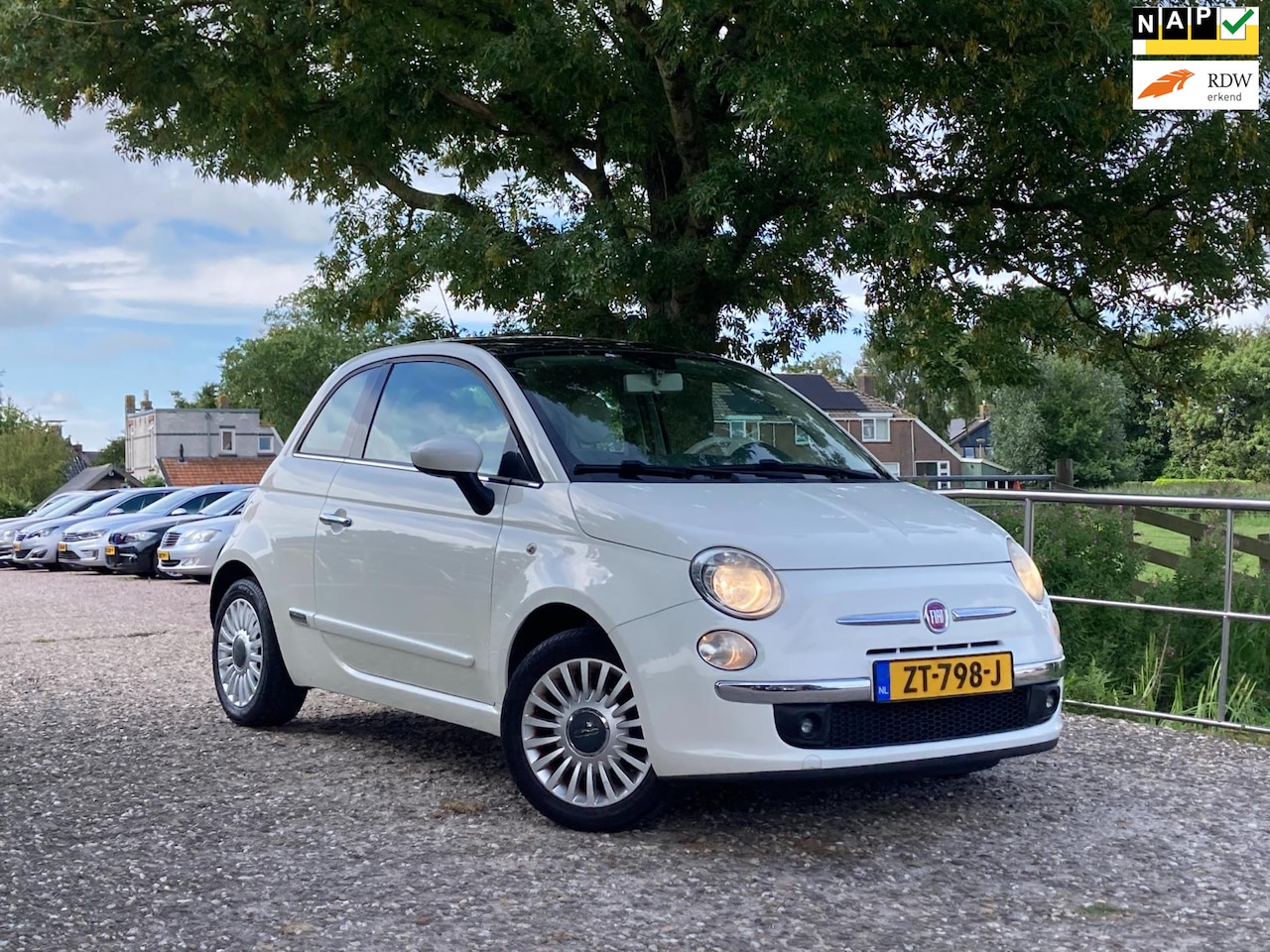Fiat 500 - 1.2 Naked | Pano + Airco Nu € 3.975,-!!! - AutoWereld.nl