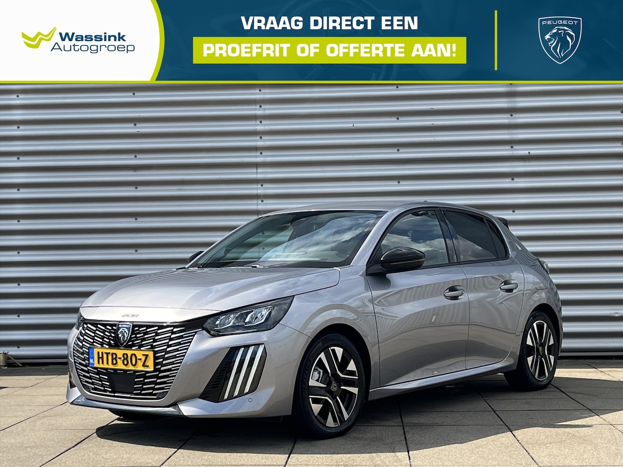 Peugeot 208 - 1.2 Hybrid e-DCS6 Automaat Allure | Apple Carplay | Android Auto | Camera | Cruise Control - AutoWereld.nl