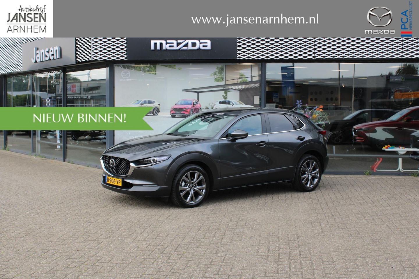 Mazda CX-30 - 2.0 e-SkyActiv-X 186 M Hybrid Luxury , Automaat, Leder, Bose, All Season, LMV 18 Inch, Ada - AutoWereld.nl