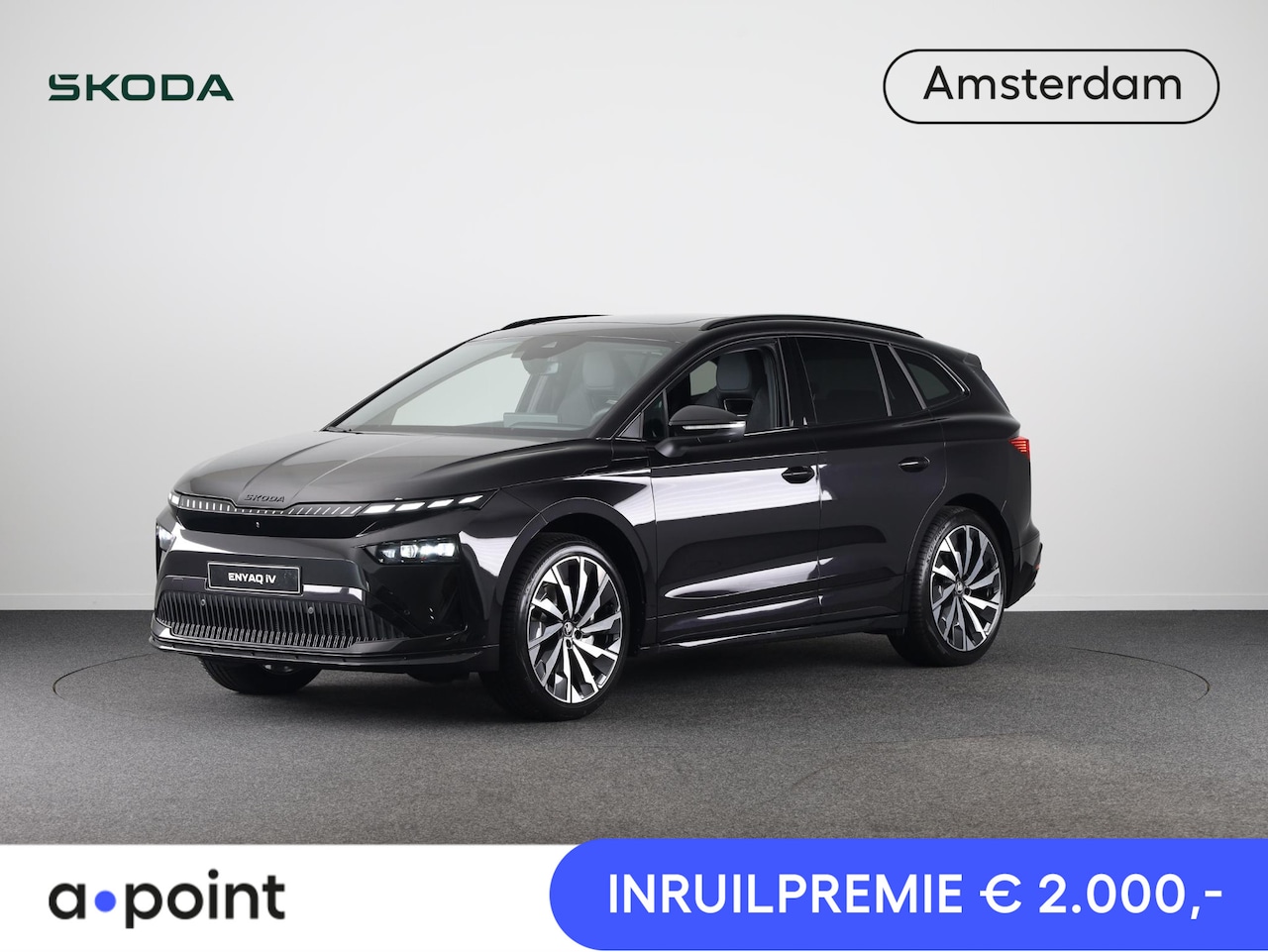 Skoda Enyaq iV - 85 Sportline 286 PK | 21 inch | Panoramadak | Head up display | 360° camera | Massagestoel - AutoWereld.nl