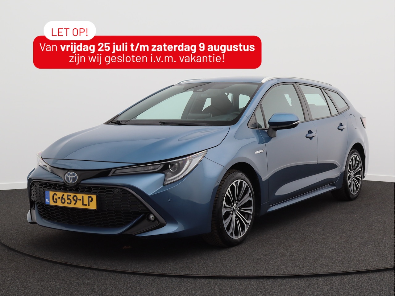 Toyota Corolla Touring Sports - 1.8 Hybrid Business Intro/ lage km/ compleet! - AutoWereld.nl
