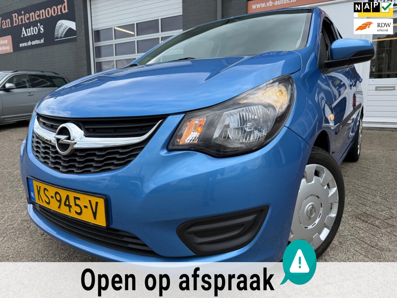 Opel Karl - 1.0 ecoFLEX Edition van 2de Eigenaar in 5 drs met parkeersensoren en airco en goed onderho - AutoWereld.nl