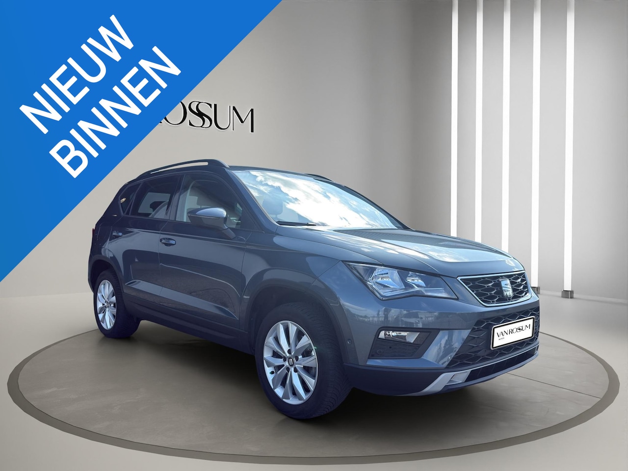 SEAT Ateca - 1.0 TSI Style | Navigatie | Klimaatregeling | Parkeersenors V+A | Electr. achterklep | - AutoWereld.nl