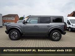 Ford Bronco 4x4 - 2.7 Outer Banks Grijs Kenteken 335 PK ACC LED 360 Camera Navi Bang en Olufsen