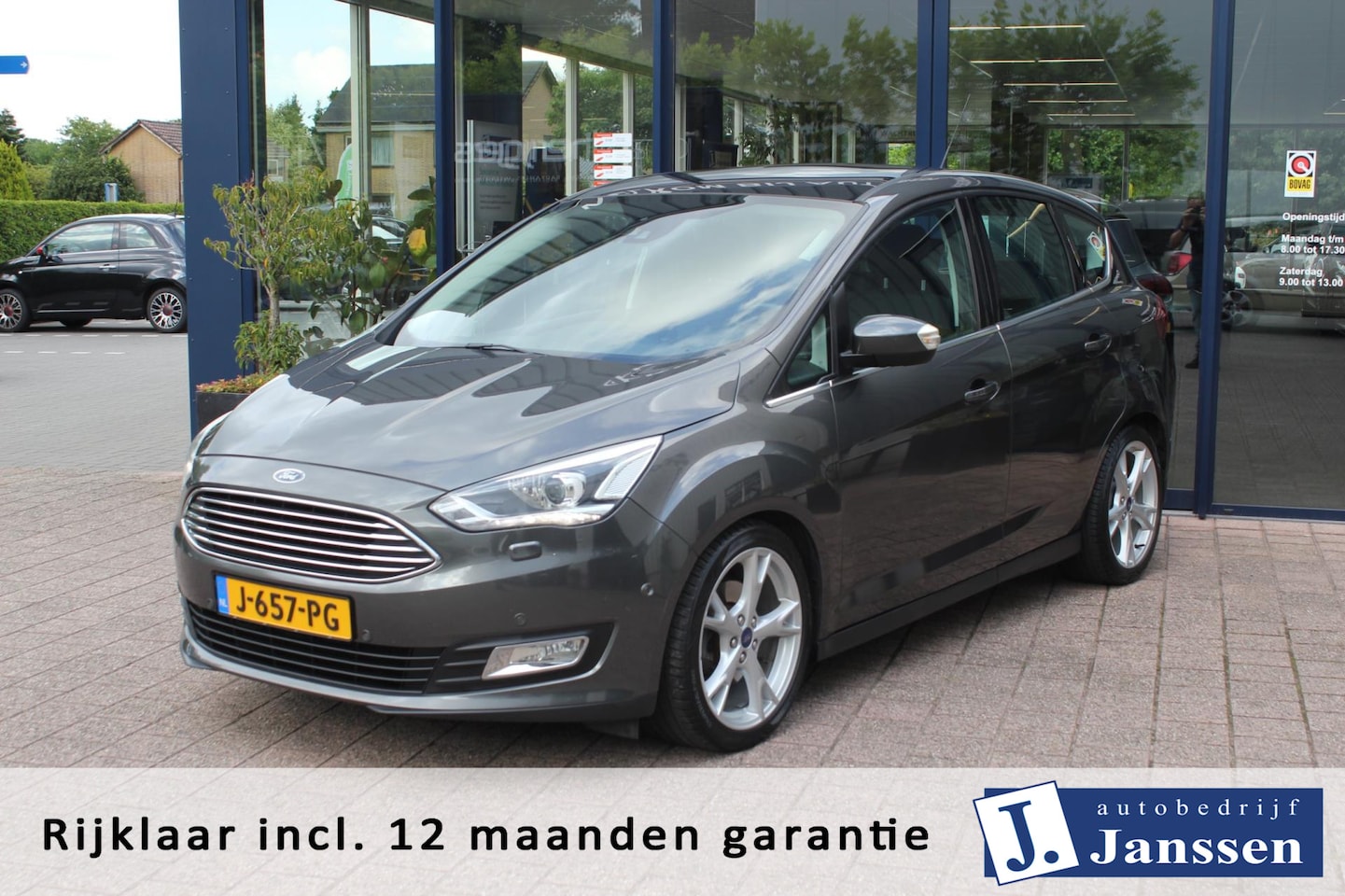 Ford C-Max - 1.5 Titanium 150p Trekhaak Panodak Bi-Xenon Clima Navi Bluetooth 18"Lmv Pdc Camera - AutoWereld.nl