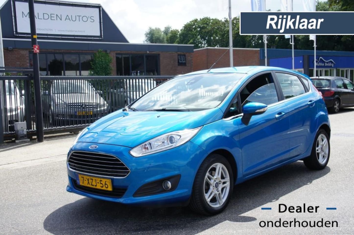 Ford Fiesta - 1.0 ECOB. TITANIUM TREKH/NAVI/CRUISE/PDC VOLLEDIG DEALER OND. - AutoWereld.nl