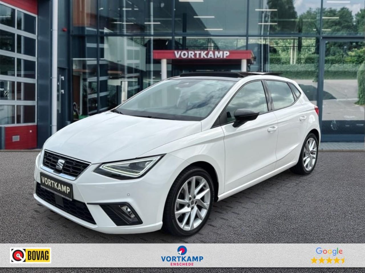 SEAT Ibiza - 1.0 TSI DSG FR PANO-DAK/CAMERA/NAVI/CARPLAY/ACC/STOELVERW - AutoWereld.nl
