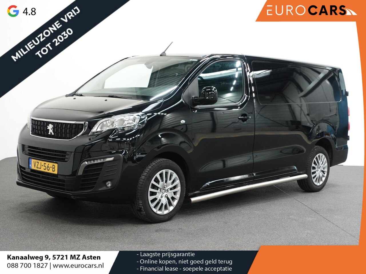 Peugeot Expert - 2.0 BlueHDI 145PK L3 Automaat Airco Bluetooth Apple Carplay/Android Auto Trekhaak - AutoWereld.nl