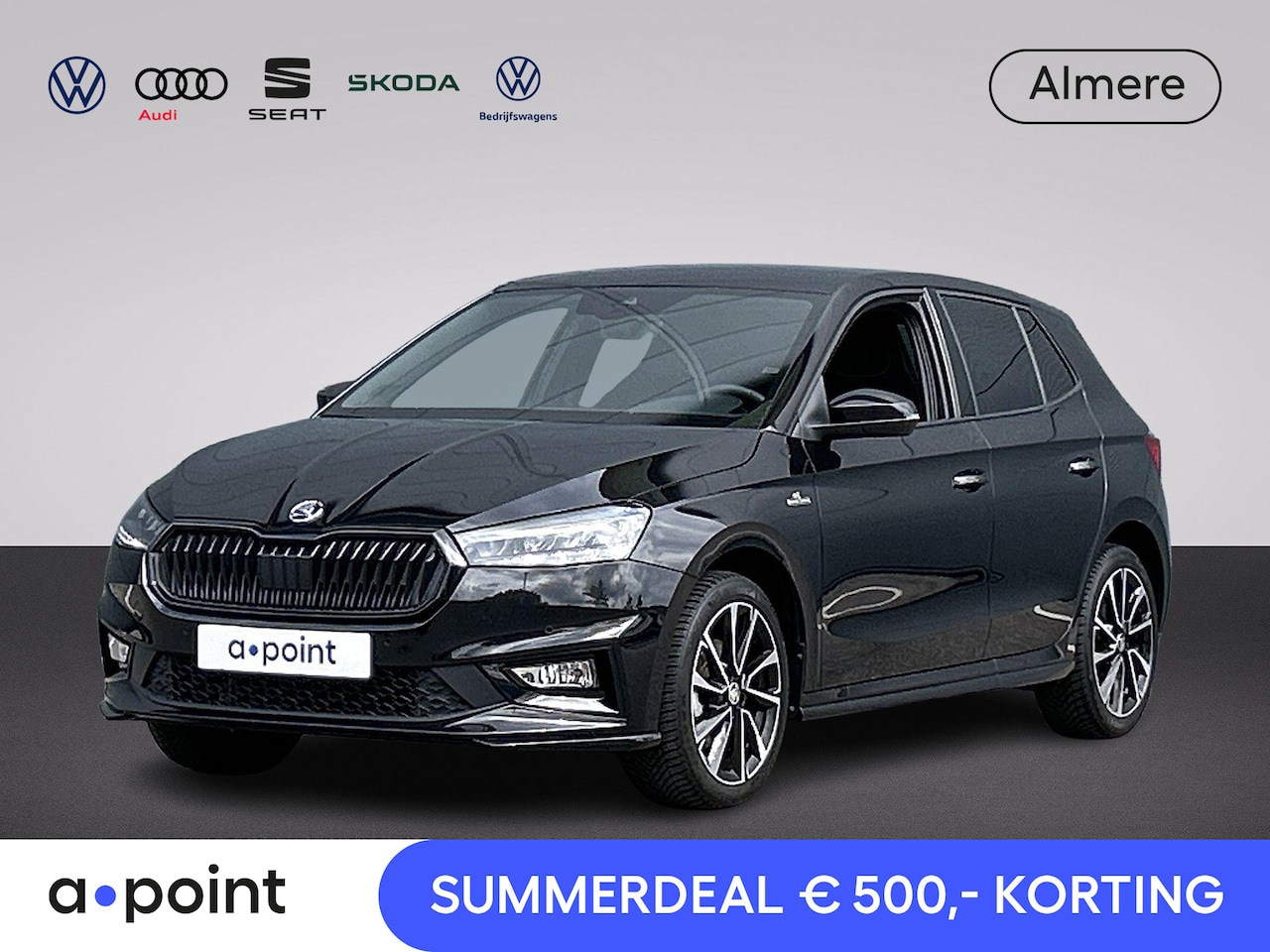 Skoda Fabia - 1.0 TSI Monte Carlo 115 pk Automaat (DSG) | Verlengde garantie | Navigatie via App | Parke - AutoWereld.nl