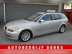 BMW 5-serie Touring - 523i High Executive AUT Airco Leer Navi Trekhaak PDC Xenon