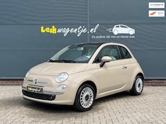 Fiat 500 - 1.2 Lounge *cappuccino *toponderhouden *airco *pano