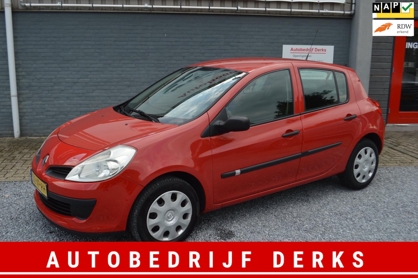 Renault Clio - 1.2-16V Authentique Airco 5Drs Stuurbekrachtiging Jaar APK - AutoWereld.nl