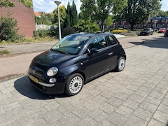 Fiat 500 - 1.2 Lounge Automaat Panorama Airco Black Magic