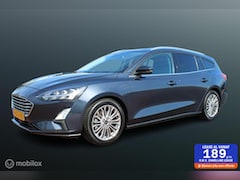 Ford Focus Wagon - 1.0 EcoBoost Titanium Business 125 PK, Stuur/stoel verwarming, Pdc voor + achter, Full led