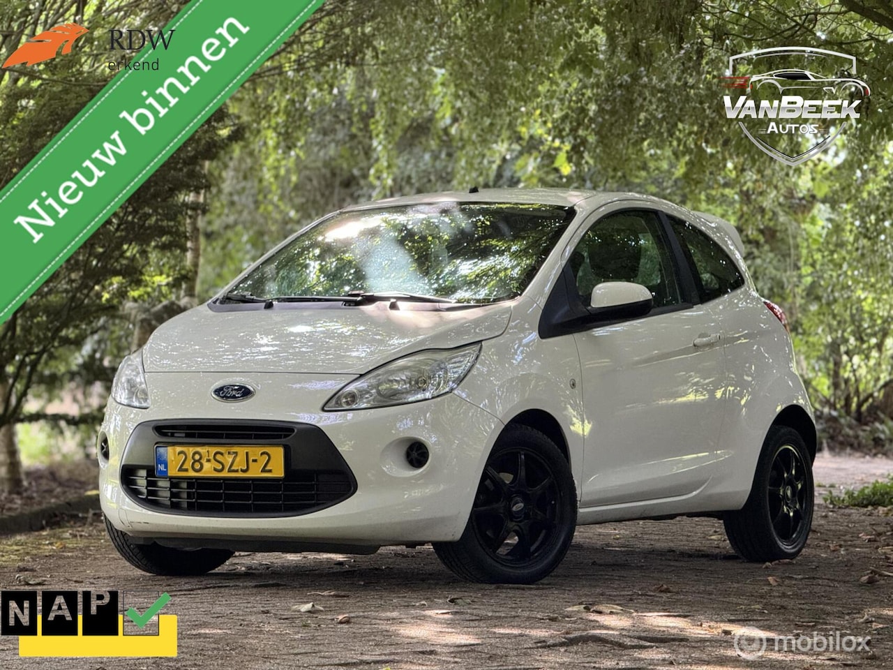 Ford Ka - 1.2 Cool & Sound start/stop Nap Airco Apk - AutoWereld.nl
