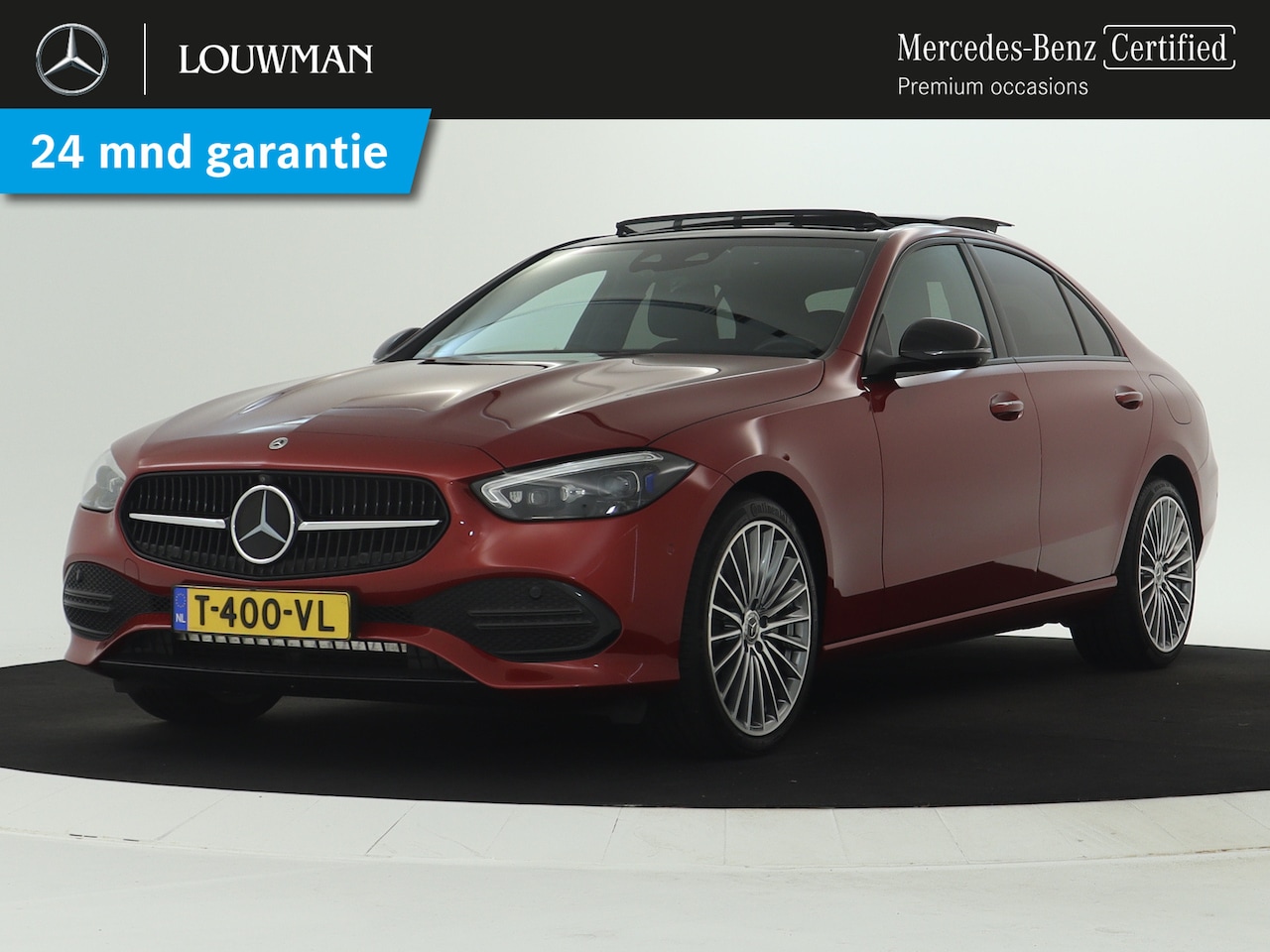 Mercedes-Benz C-klasse - 300 e AMG Plug-In Hybride AMG Styling | Panoramadak | Stoelkoeling Inclusief 24 maanden MB - AutoWereld.nl