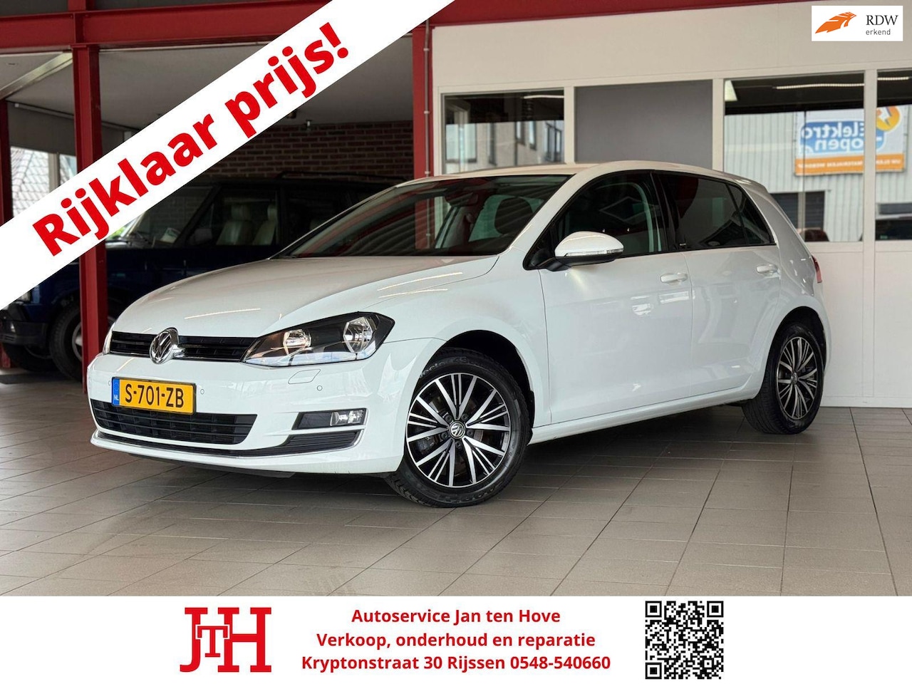Volkswagen Golf - 1.2 TSI Highline Allstar*120PK*Trekhaak*Cruise Control*Stoelverwarming* - AutoWereld.nl