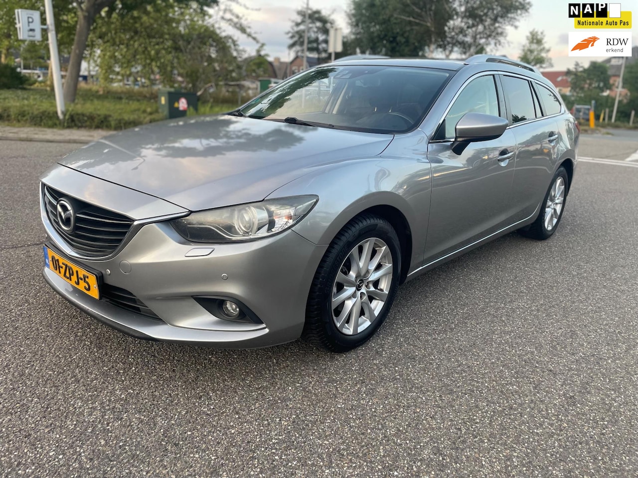 Mazda 6 Sportbreak - 2.0 TS+ Lease Pack / 1e.eigenaar / airco / cruise.control / navigatie / elek.pakket / lmv - AutoWereld.nl