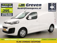 Citroën Jumpy - 2.0 BlueHDI L2H1 Automaat 360 Camera Airco Carplay Cruise PDC 3 Persoons Elektrpakket