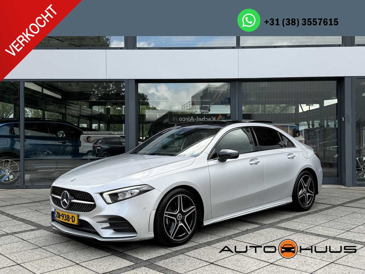 Mercedes-Benz A-klasse - 180d Aut. Business Sol. AMG | Panorama | Sfeer | Carplay | - AutoWereld.nl