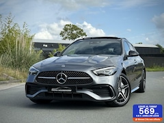 Mercedes-Benz C-klasse Estate - 300 e AMG Panoramadak|Luchtvering|Stoelventilatie|Stuurverw.|Airbalance|Keyless|Distronic|