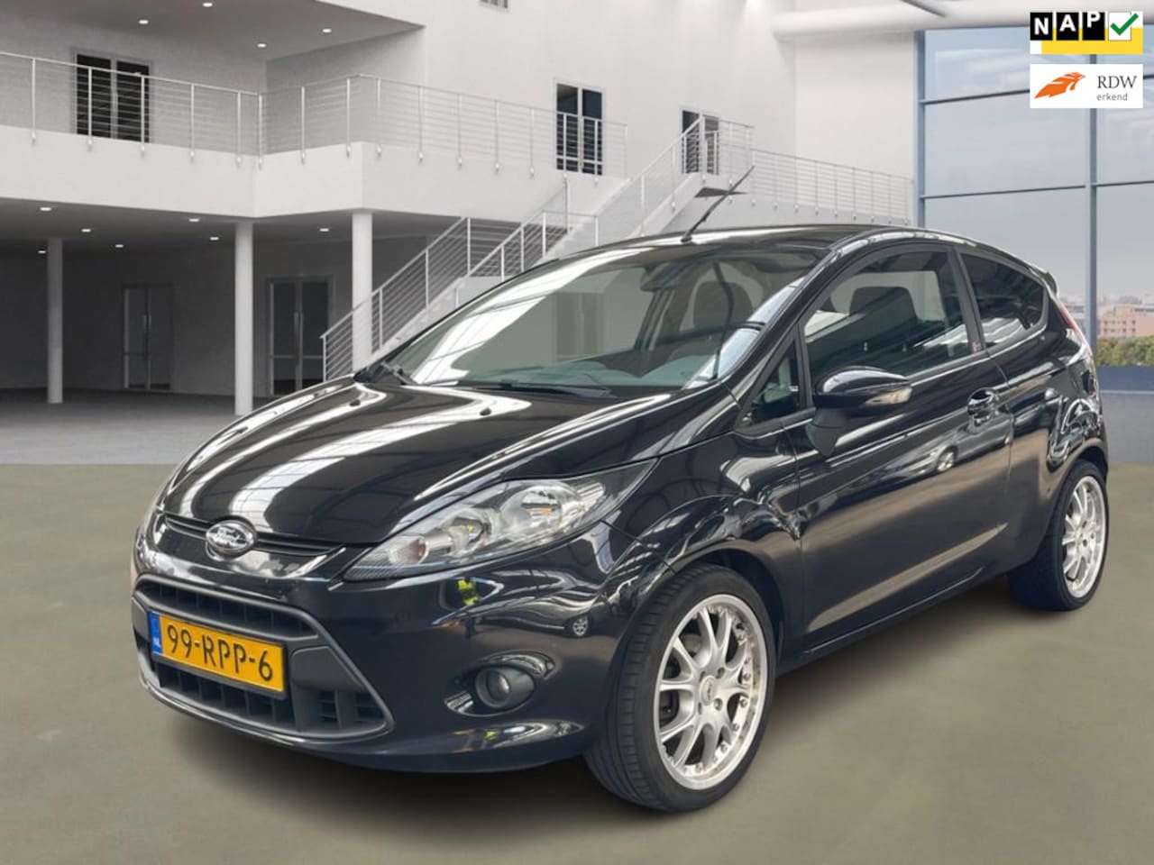 Ford Fiesta - 1.25 S-Edition|airco|stuurbekr|elekramen|nap|2xsleutels|boekjes - AutoWereld.nl