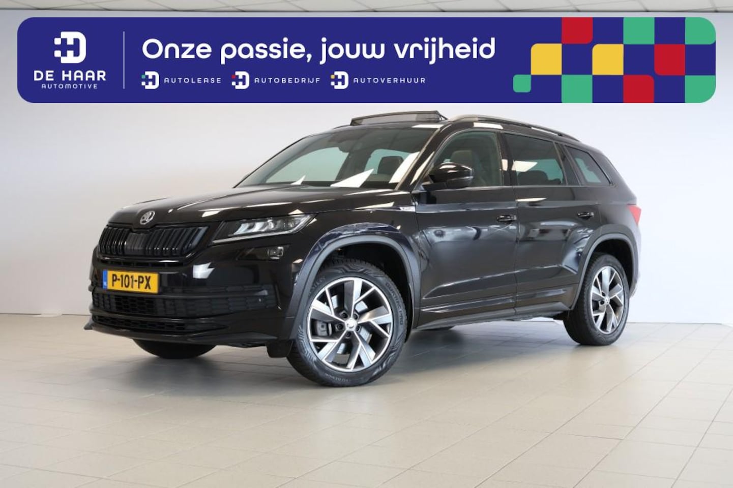 Skoda Kodiaq - 2.0 TSI 4X4 Sportline Business 7 Persoons - Pano - Trekhaak - AutoWereld.nl