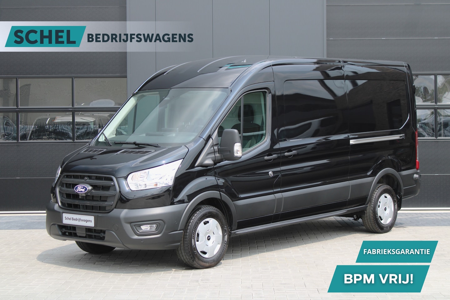 Ford Transit - 350 2.0 TDCI L3H2 Trend 165pk RWD - 2x Schuifdeur - Adaptive cruise - Navi - 360 camera - - AutoWereld.nl