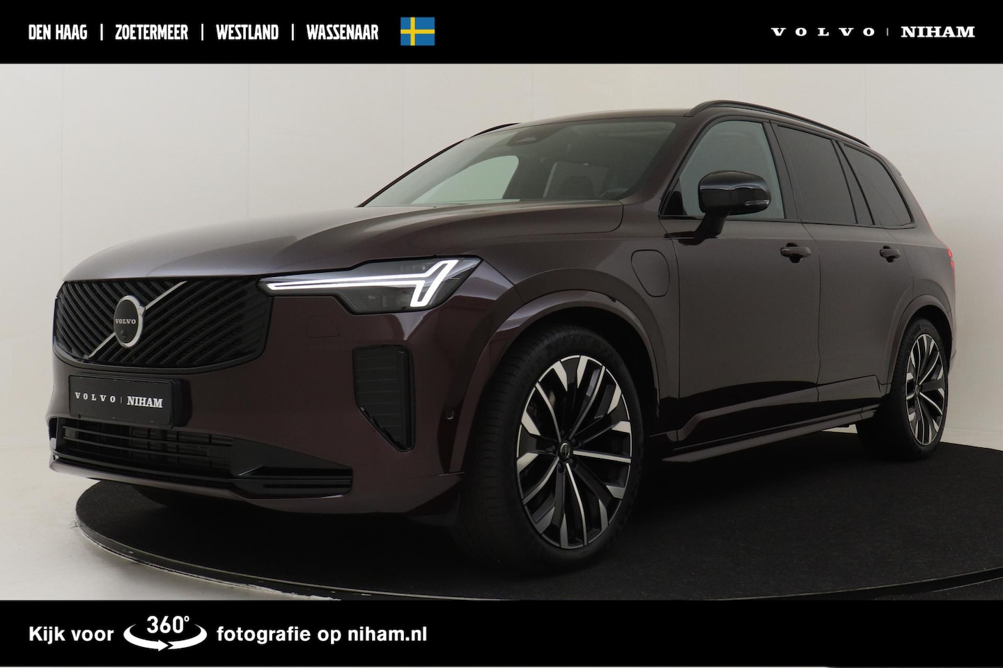 Volvo XC90 - II T8 RECHARGE AWD ULTRA DARK *FULL OPTIONS!* -PANO.DAK|BOWERS&WILKINS|LUCHTVERING|TREKHAA - AutoWereld.nl