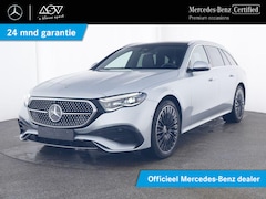 Mercedes-Benz E-klasse Estate - 220 d AMG Line Luchtvering, wegklapbare trekhaak, Superscreen, Panoramadak