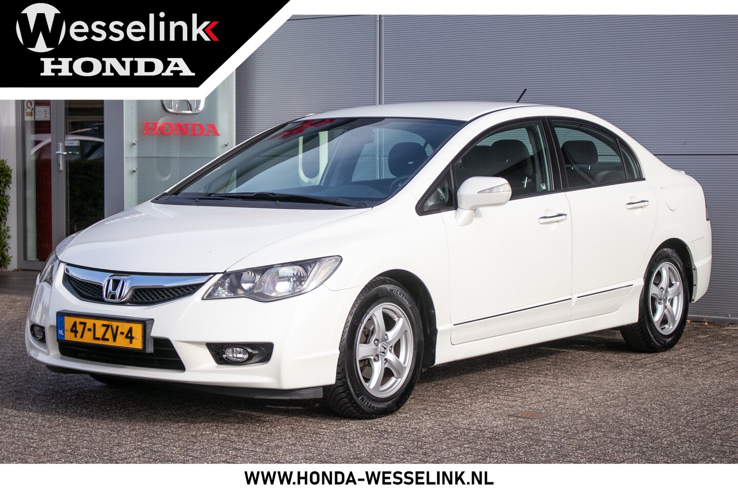 Honda Civic - 1.3 Hybrid Elegance Incl. aflevercontrole + APK | Dealerond. | Nette auto - AutoWereld.nl