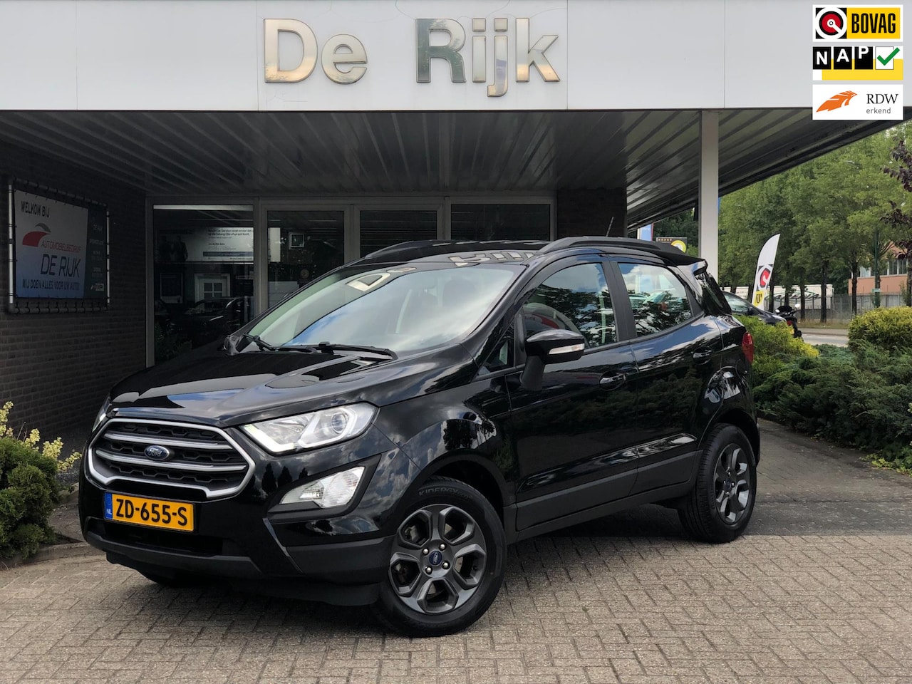 Ford EcoSport - 1.0 EcoBoost Trend Ultimate | Navi, PDC, Carplay/Android, Cruise, Airco, Lichtmetalen velg - AutoWereld.nl