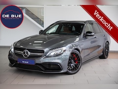 Mercedes-Benz C-klasse Estate - AMG 63 S Edition 1 Designo Carbon Head Up Burmester Adaptive Dealer Onderhouden