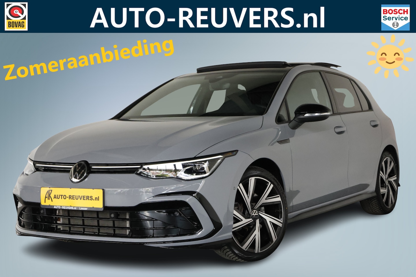 Volkswagen Golf - 1.5 eTSI R-Line / Opendak / IQ-LED / Travelassist / CarPlay - AutoWereld.nl