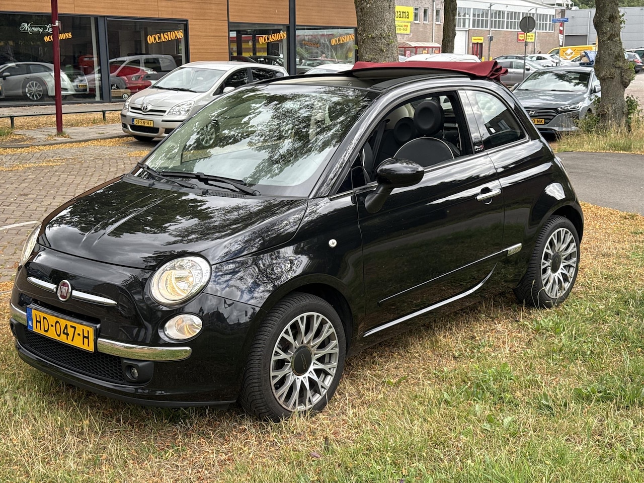 Fiat 500 C - 1.2 69pk Lounge CABRIOLET ZEER LUXE UITGEVOERD - AutoWereld.nl